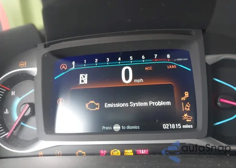 2022 Honda Pilot 2Wd Ex-L z USA, uszkodzony, nr VIN 5FNYF5H51NB038361